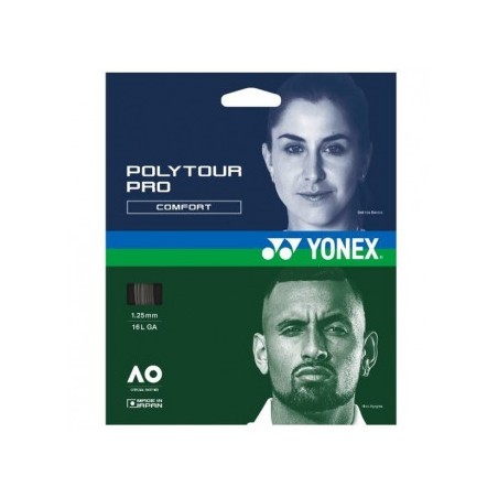Yonex Poly Tour Pro Schwarz 12m